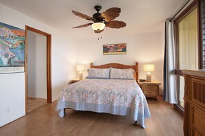 2 slaapkamers, een strijkplank/strijkijzer, gratis wifi, beddengoed