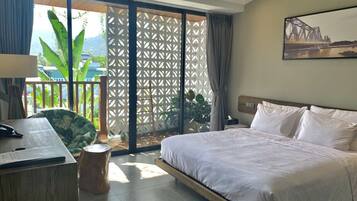 Chambre Deluxe, balcon, vue montagne