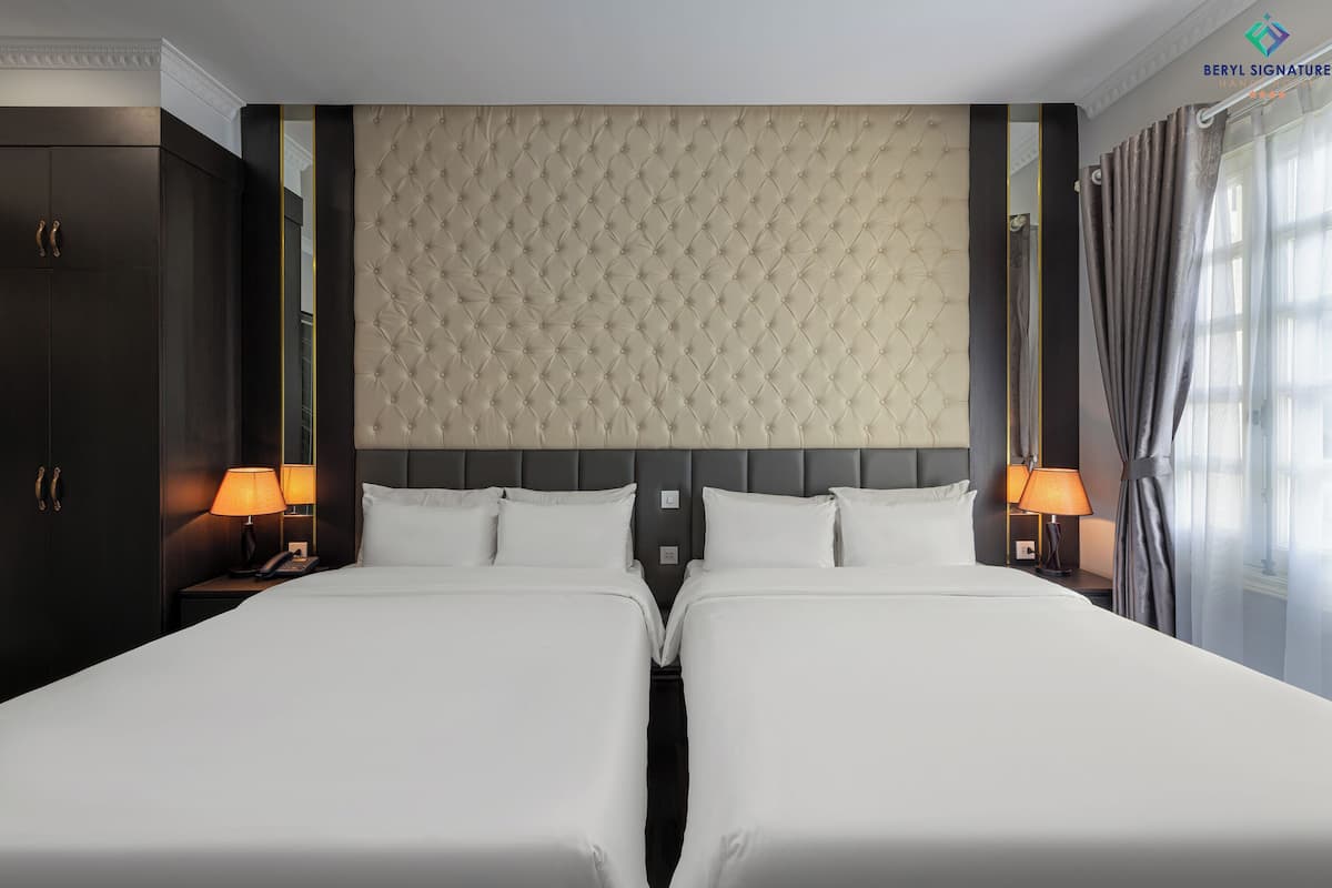Sábanas de algodón egipcio, ropa de cama de alta calidad y minibar