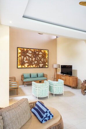 Living area - Larose Villas and Boutique Camp (Canggu)