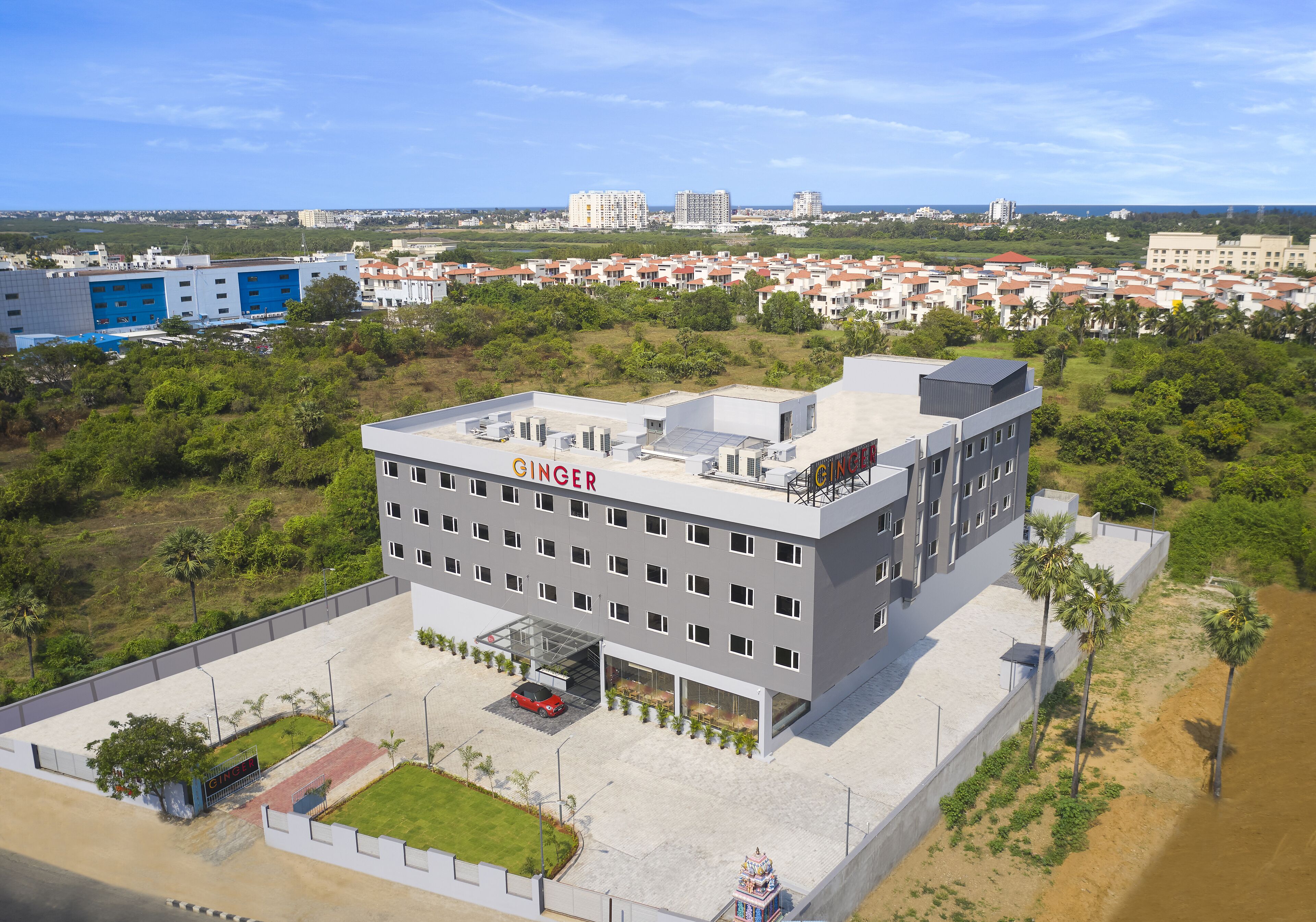 Fachada del alojamiento