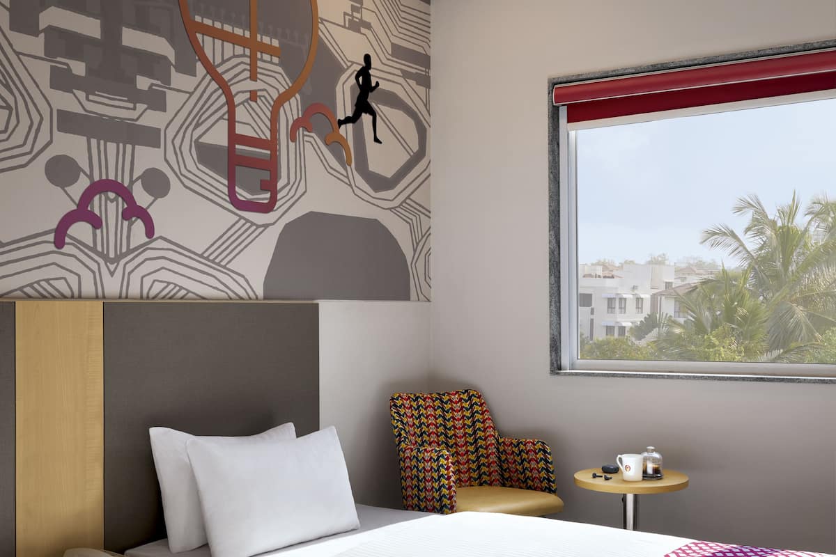 Luxe Twin Room | Een kluis op de kamer, een strijkplank/strijkijzer, gratis wifi