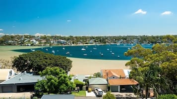 Enjoy breathtaking views of the sea from this coastal residential area.