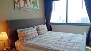 อพาร์ทเมนท์, 2 ห้องนอน, พร้อมสิ่งอำนวยความสะดวกสำหรับผู้พิการ, ระเบียง