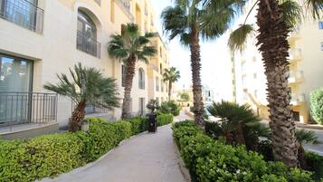 Overnatningsstedets område