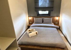 1 bilik tidur, peralatan tempat tidur premium, katil Tempur-Pedic