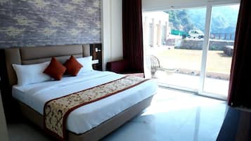 Premium bedding, pillow-top beds, individually decorated, desk