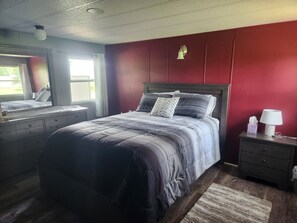 Cabane, 3 chambres, patio | 3 chambres