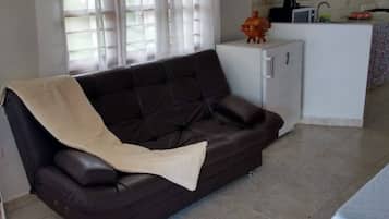 Cabin, 2 Bedrooms, Smoking, Terrace | Living area