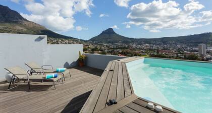 Modern, Chic Penthouse With Mountain, City Sea Views