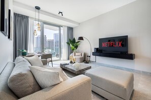 아파트, 침실 1개, 장애인 지원, 발코니 | 내부