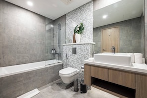 Apartment, 1 Bedroom, Accessible, Balcony | Bathroom - Brand New Apt Modern 1br Amazing Marina Views (Dubai)