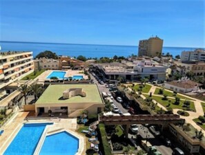 Exterior - La Nogalera 118M2 sea and pool view, central, near beach and transport (Torremolinos)