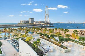Outdoor dining - Address Jbr Beach Resort, 2bdr, Prime Location (Dubai)