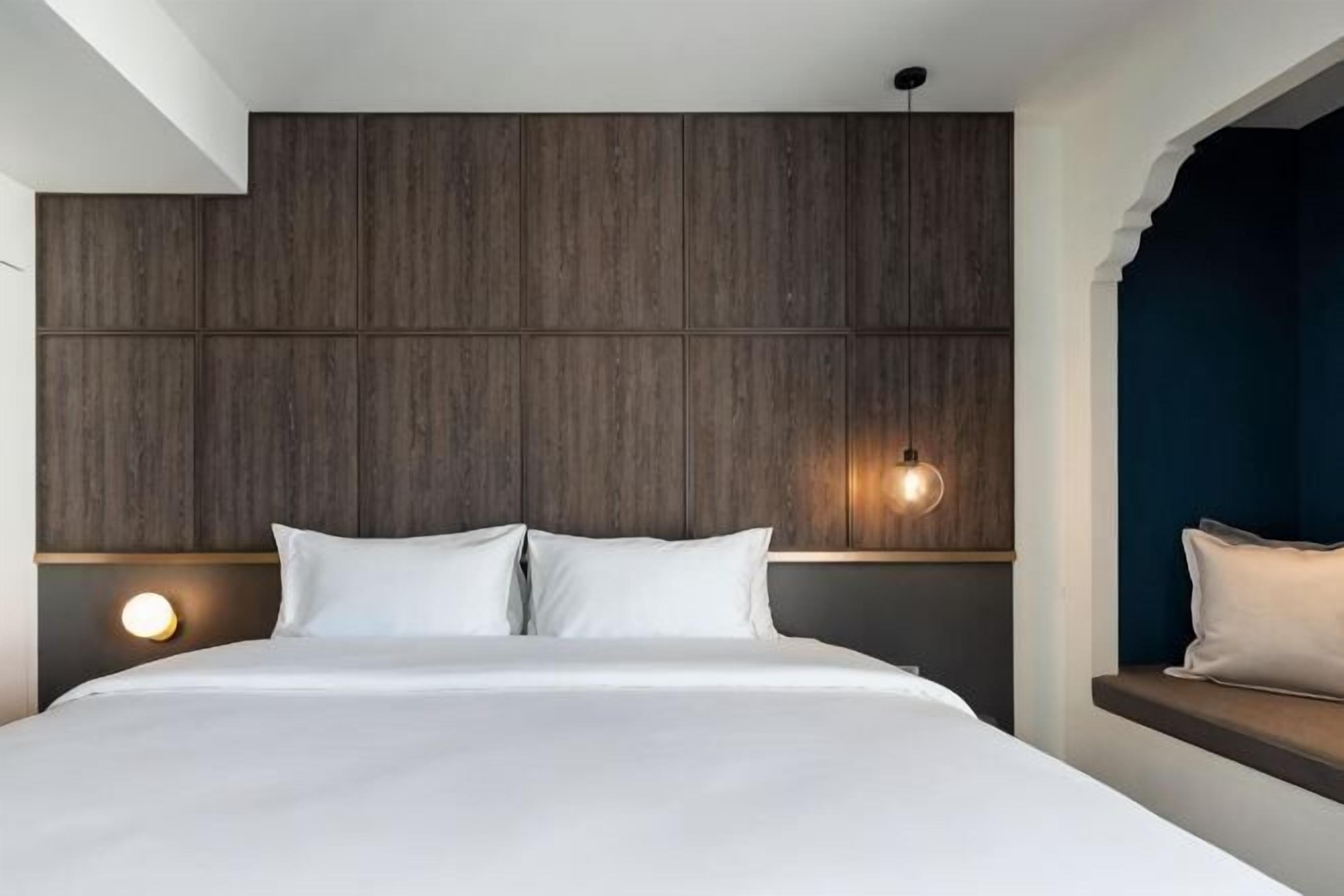 Betten mit Memory-Foam-Matratzen, Minibar, laptopgeeigneter Arbeitsplatz