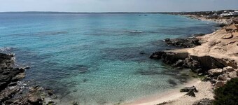 Can Sord- Apartment with large Terrace/Garden.  With A/C and wifi