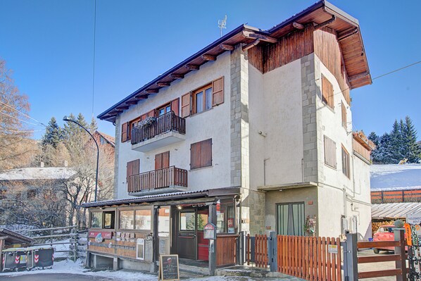 Façade de l’hébergement