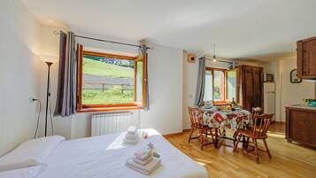 Standard Studio, Mountain View (Studio Clotes Ski In - Ski Out) | WiFi, bed sheets