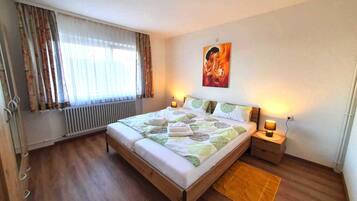 Căn hộ | 2 phòng ngủ, bàn ủi/dụng cụ ủi quần áo, bộ trải giường