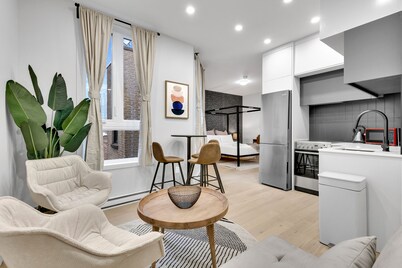 蒙特利尔市中心奢华套房