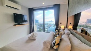 Appartamento, 2 camere da letto, accessibile ai disabili, balcone | Servizio della camera