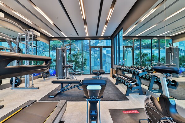 Apartment, 2 Bedrooms, Accessible, Balcony | Fitness facility - Bo501 - 2 Bdr Condo With Sea View, Ao Nang Beach (Krabi)