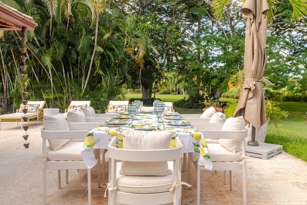 Restaurante al aire libre