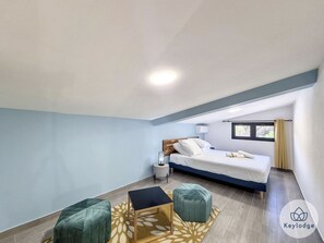 2 Schlafzimmer, Bügeleisen/Bügelbrett, kostenloses WLAN, Bettwäsche