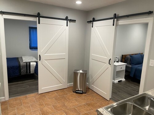 Conveniently Located and Modernly Stylish. Close to fairgrounds and GVMC