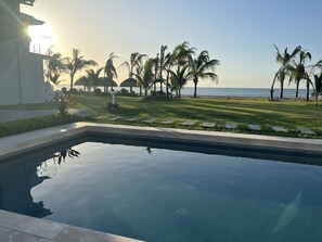 Premier Villa, 2 Bedrooms, Non Smoking, Beachfront | Pool | 3 outdoor pools, open 7:00 AM to 9:00 PM, pool umbrellas - Playa Caracol (Punta Chame)