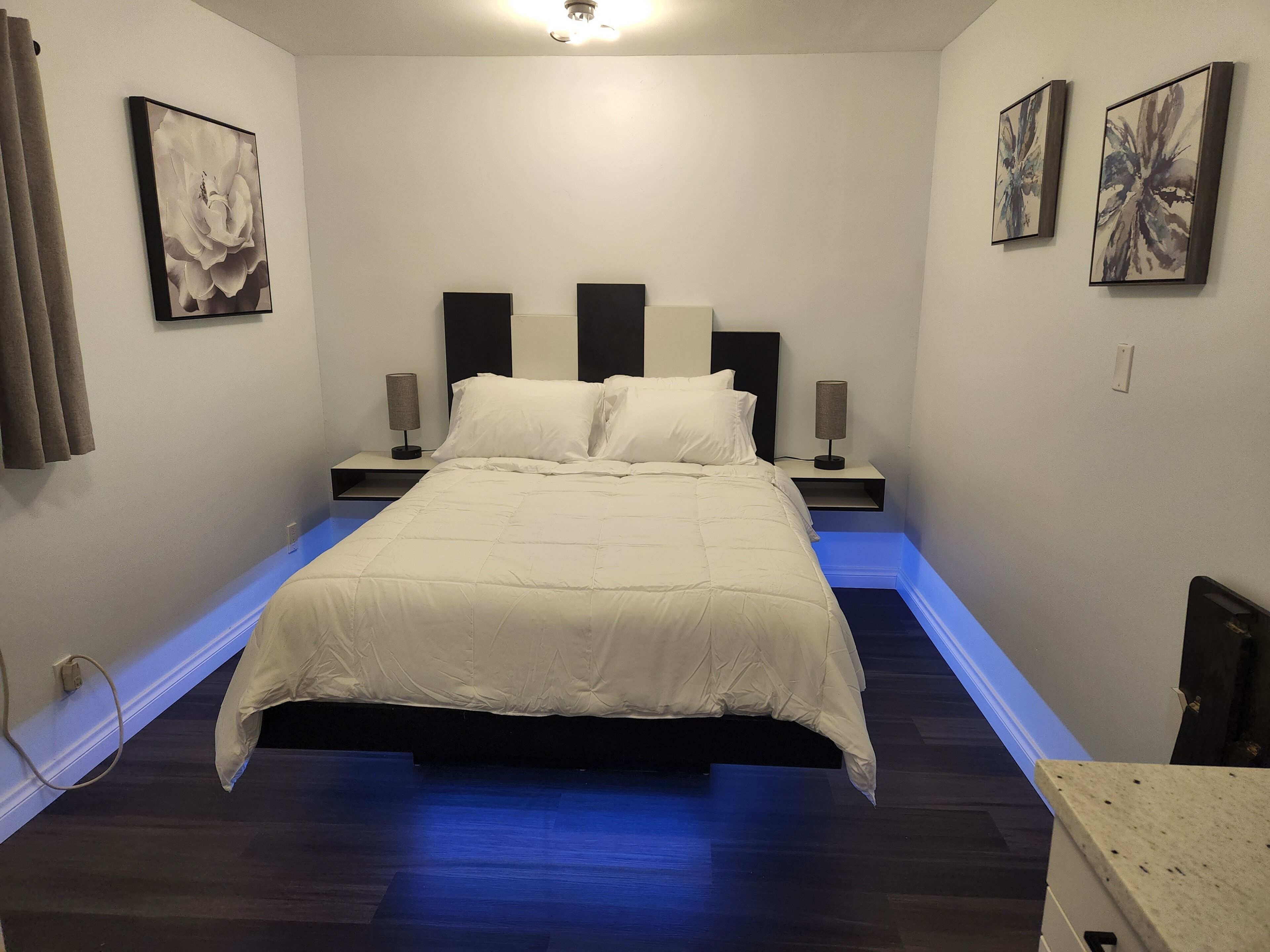 1 dormitorio y ropa de cama