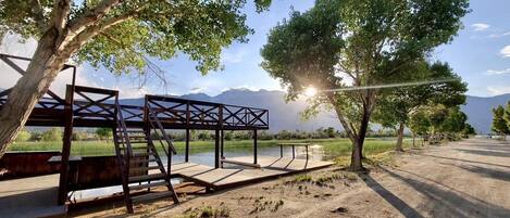 Overnattingsstedets uteområder