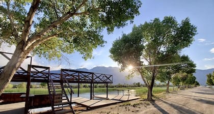 Near Eastern Sierras RV Campsite #13 at Lake Olancha