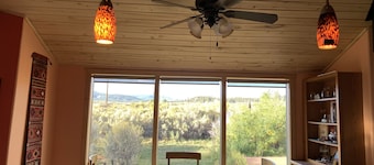 Panoramic views on 50 private acres!