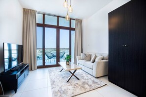 아파트, 침실 1개, 장애인 지원, 발코니 | 내부