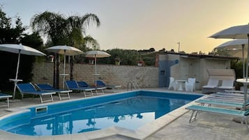 Habitación, 1 habitación, terraza, vistas a la piscina | Vistas desde el alojamiento