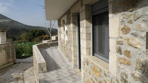 Front of property - "tratidional House in Kalivos" (Mylopotamos)