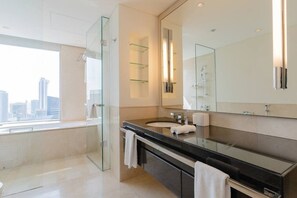 Apartment, 1 Schlafzimmer, barrierefrei | Badezimmer