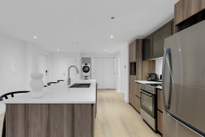 Premium Three-Bedroom with Sofa Bed | 2 Schlafzimmer, Bettwäsche aus ägyptischer Baumwolle