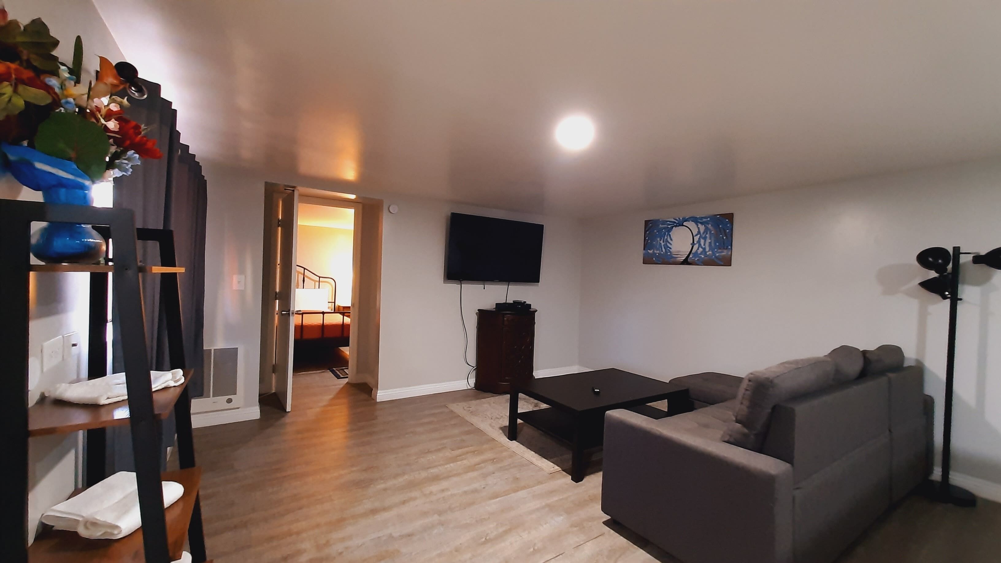 # 5 Retreat in the Center of Running Spring | Living area | 42-inch LED TV with cable channels, TV