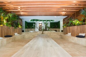 2 outdoor pools, open 9:00 AM to 10:00 PM, pool umbrellas, sun loungers - Menesse Tulum Luxury Condos by Baitna (Tulum)