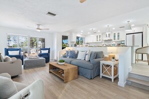 Smart TV, DVD player, books, printers