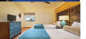 2 habitaciones, internet y ropa de cama