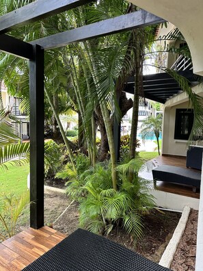 Terrace/patio - 1 bedroom Royal Suite at Lifestyle Resort (Cofresi)