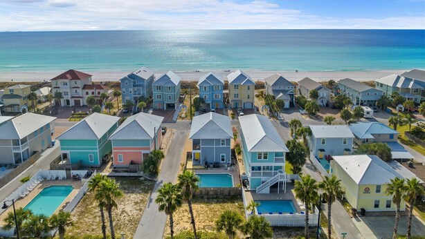 Exterior - Large Panama City Beach Home |Heated Private Pool | Easy Beach Days (Panama City Beach)