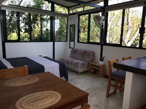 Bungalow, 1 Bedroom, Smoking, Patio | Living room
