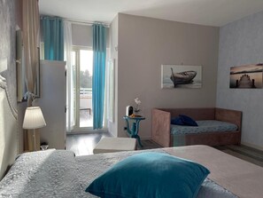 ห้องพัก, 1 ห้องนอน, ระเบียง, วิวสวน | 1 ห้องนอน