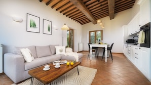 Villa, 2 Bedrooms | Living area - Casa Ora Doro - Panoramic Views Pool Private Garden (Trequanda)