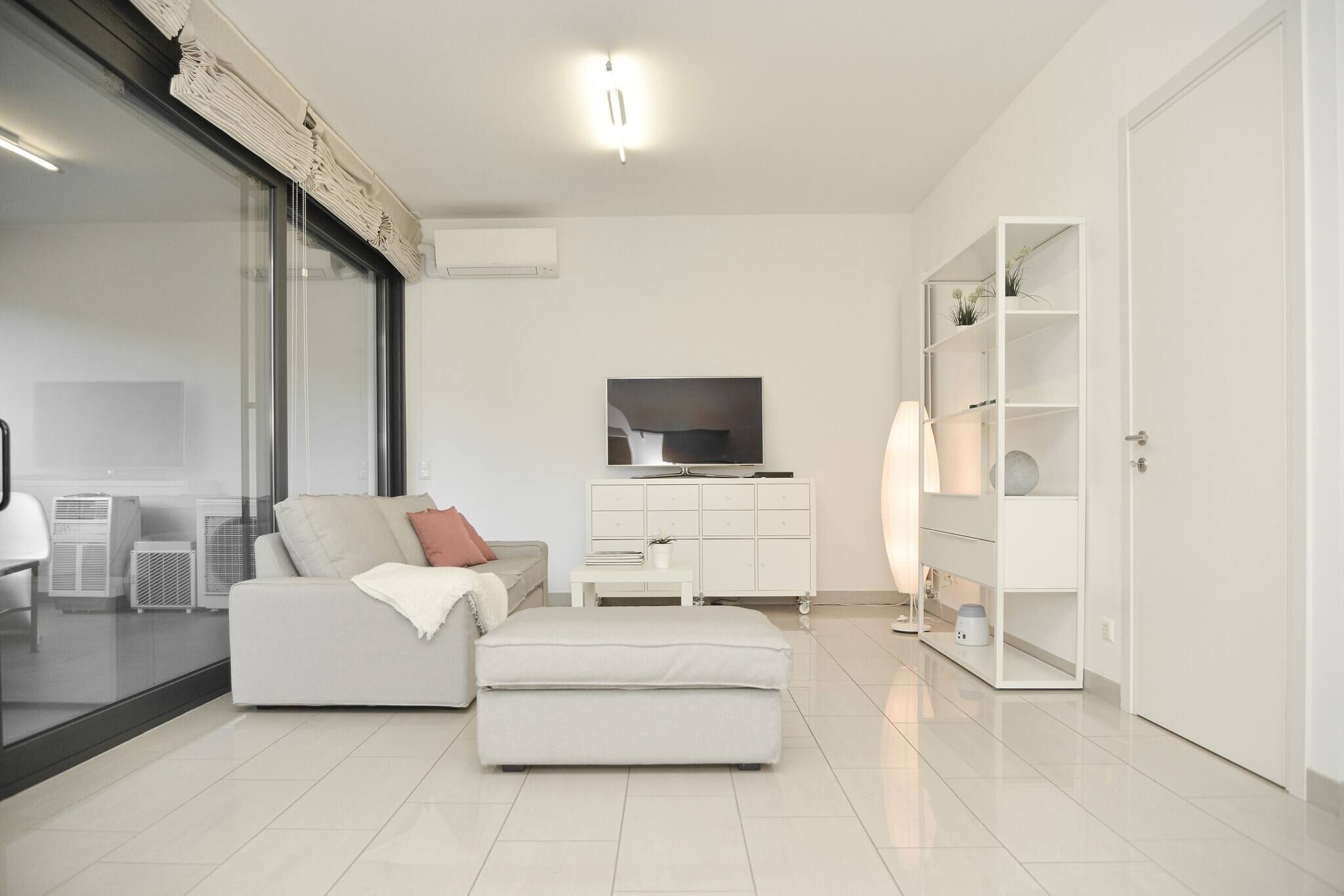 Apartment, 1 Schlafzimmer, Balkon, Stadtblick | Wohnzimmer