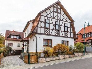 House | Exterior - Holiday Home in Thuringia With Private Terrace, use of a Garden and Pool (Roemhild)